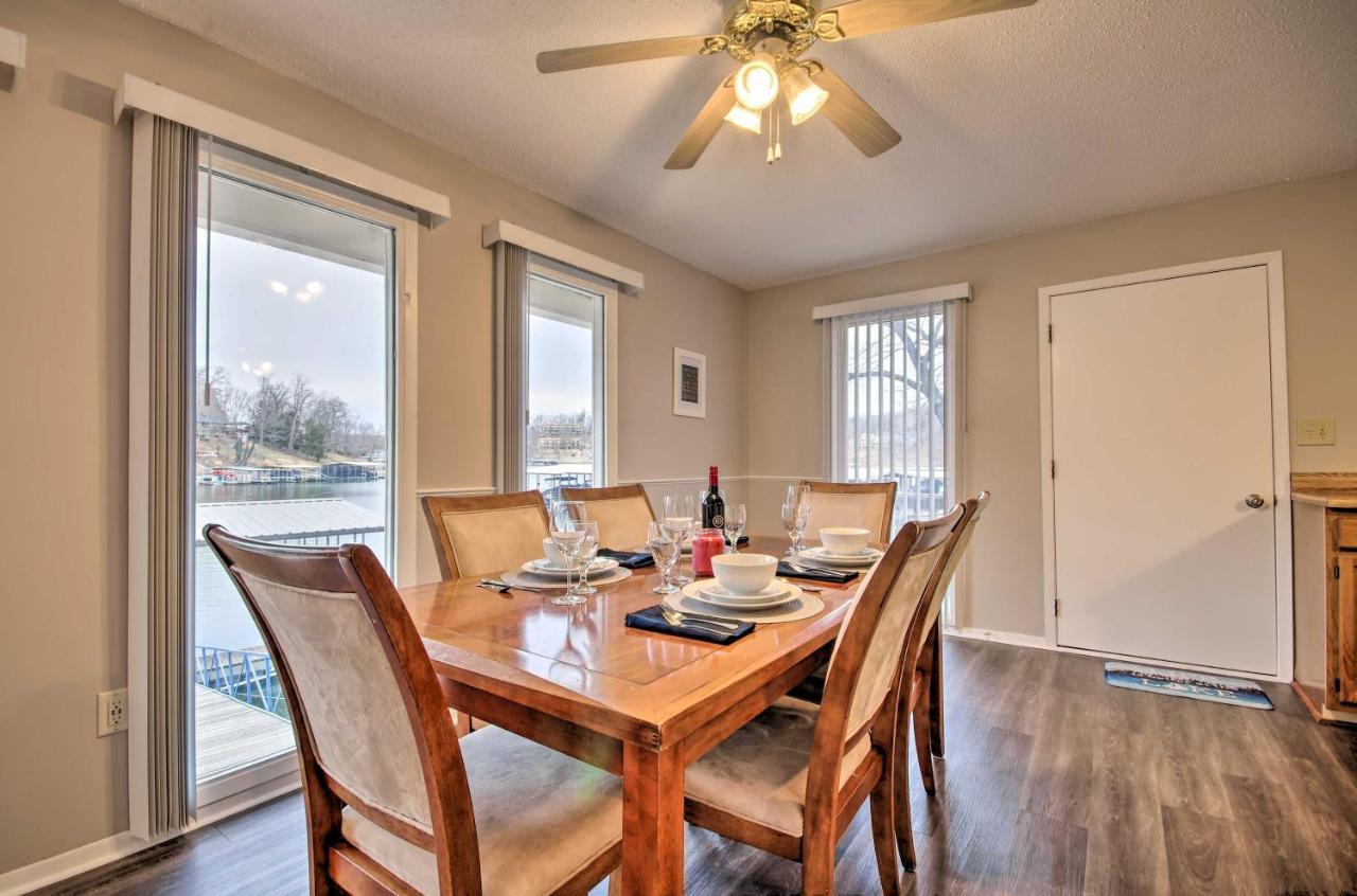 On-The-Water Retreat With Dock Pet Friendly! Βίλα Lake Ozark Εξωτερικό φωτογραφία